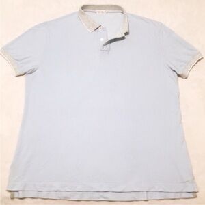 Brunello Cucinelli
Contrast Collar Polo Shirt